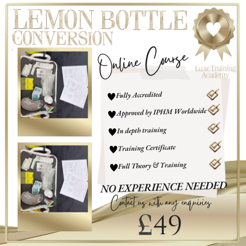 Lemon Bottle Conversion Online Course