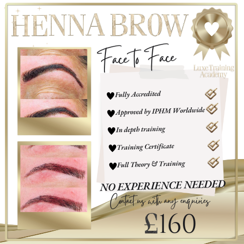 Henna Brow Face to Face Course