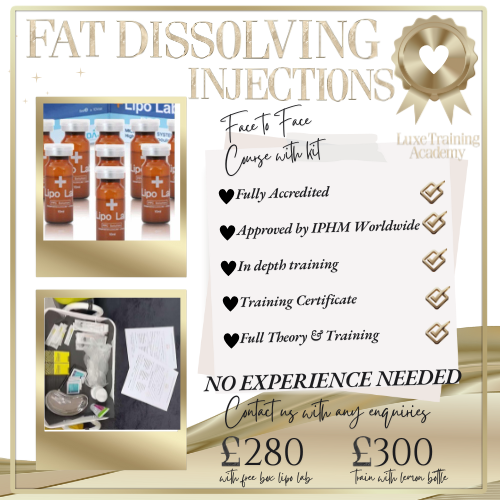 Fat Dissolving Face to Face Course
