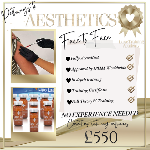 Pathways To Aesthetics Face to Face Course