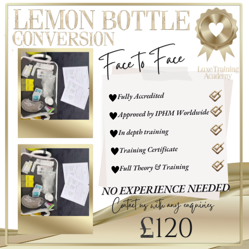 Lemon Bottle Conversion Face to Face Course