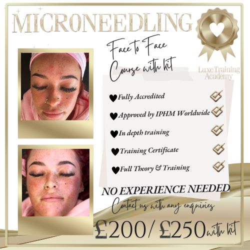Microneedling Face to Face Course