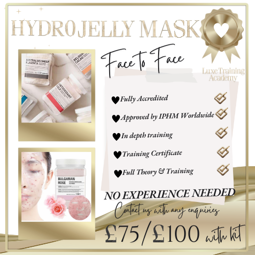 Hydrojelly Mask Face to Face Course