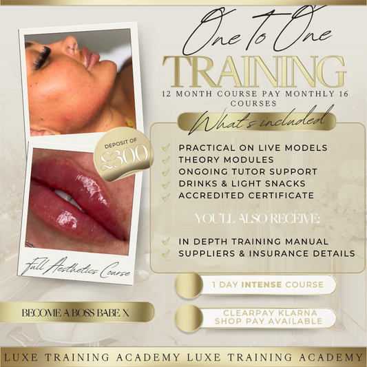 Full Aesthetics Practitioner Starter Package Face to Face Course
