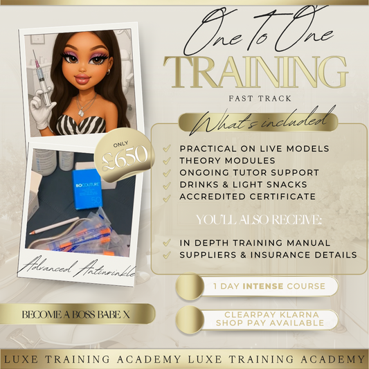 Advanced Antiwrinkle Face to Face Course