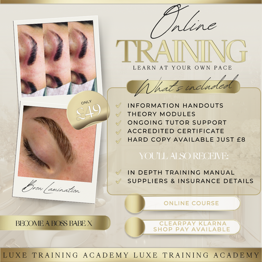 Brow Lamination Online Course