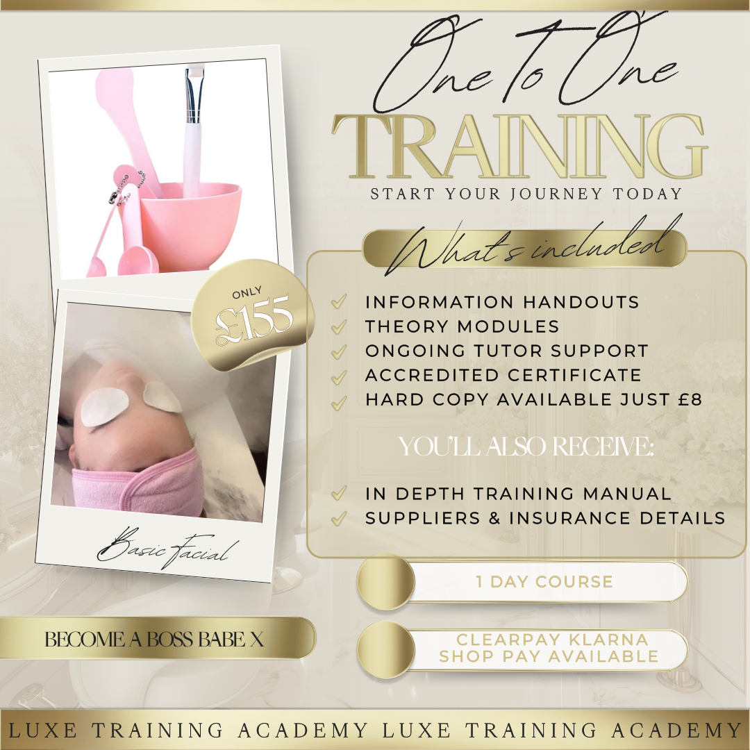 Basic Facial Face to Face Course